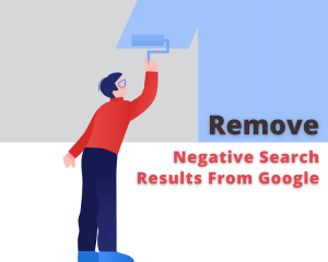 How To Push Down Negative Search Results In 2024