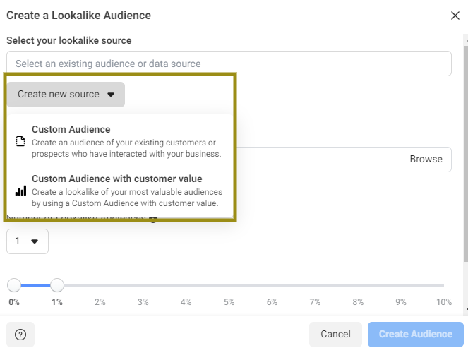 How to use lookalike audience in insta ads
