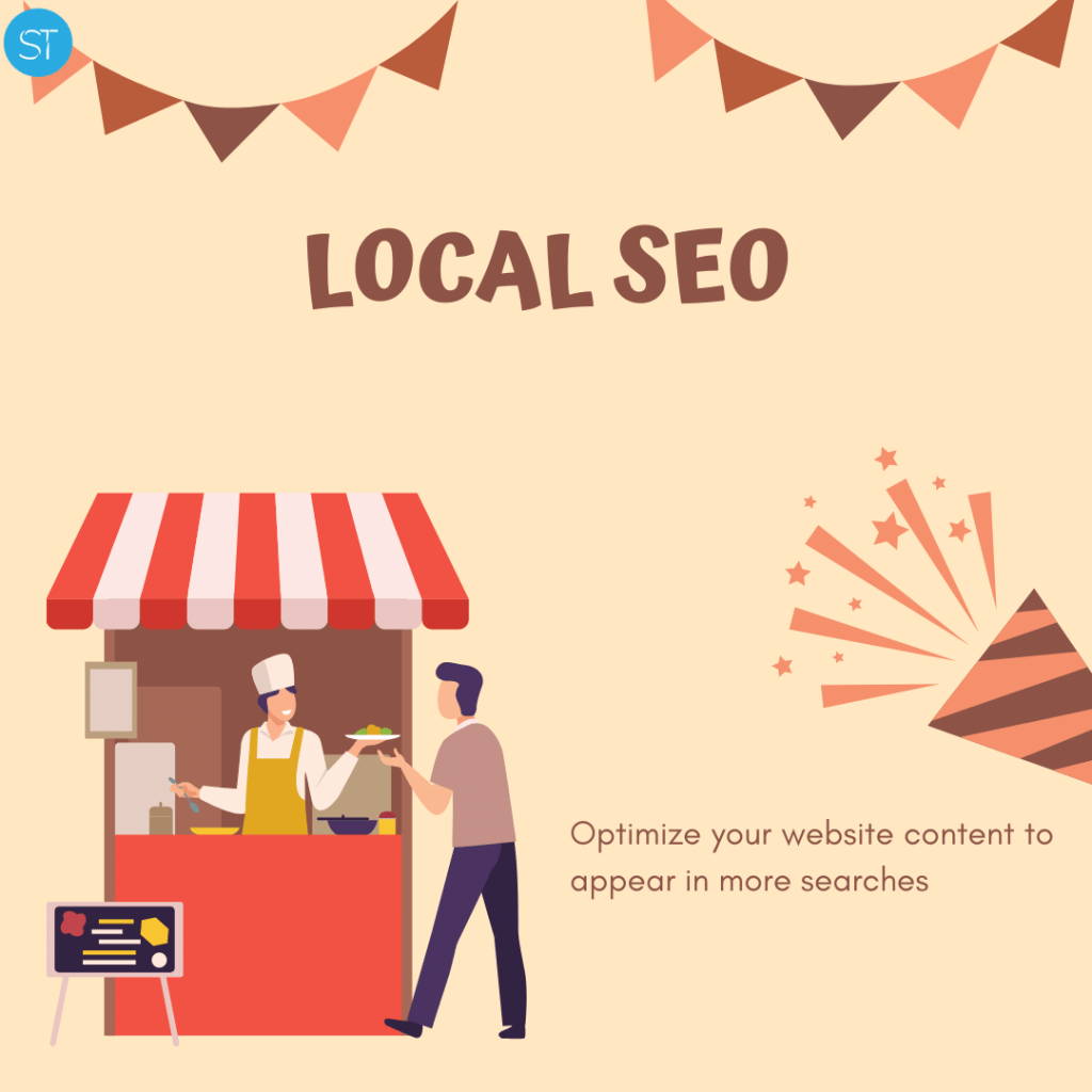 optimizie your website content appear in more local searches
