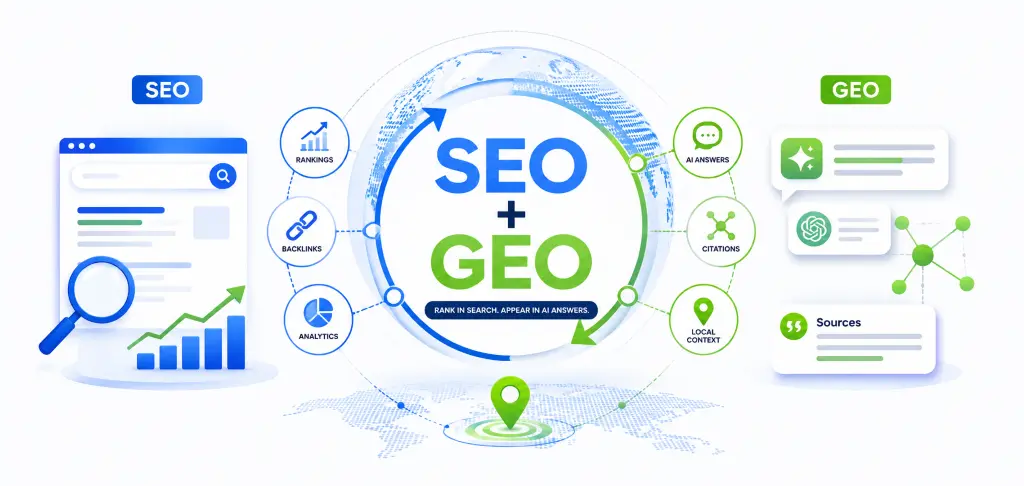 GEO vs SEO: How Search Is Changing, What It Means for Marketers, and How to Adapt