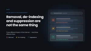The Difference Between Removing, De-indexing, and Suppressing a Mugshot