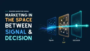 Marketing in the Space Between Signal and Decision