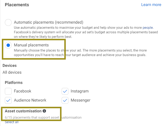 How to Choose Right Ads Placement for Instagram ads