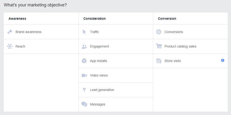 How to Plan Instagram Ads Marketing Objective