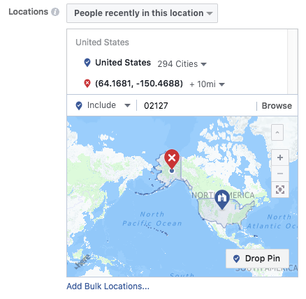 How to choose insta ads location